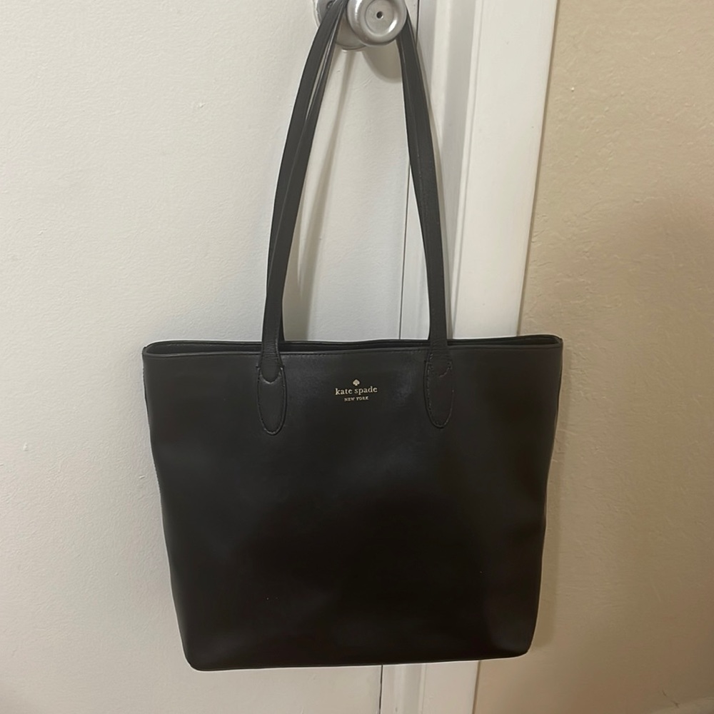 Black Kate spade purse/tote